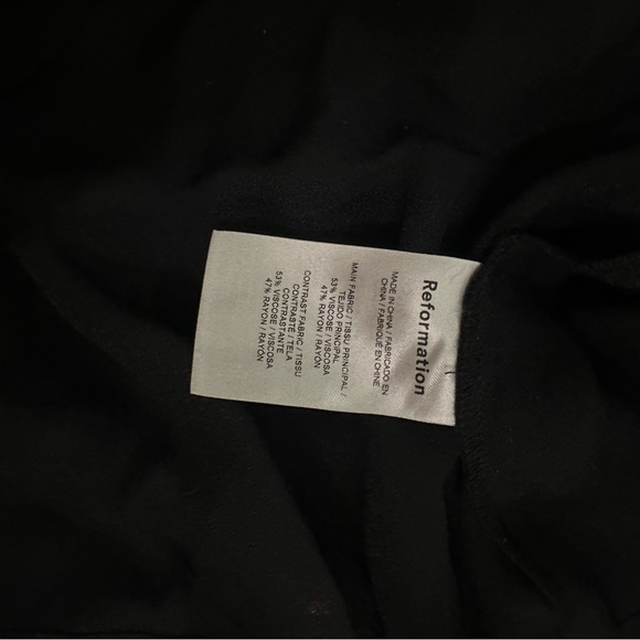 COPY - Reformation Black Dress - Picture 7 of 9